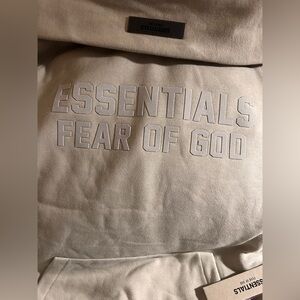 Essentials Fear of God small oversized Smoke color Hoodie NWT